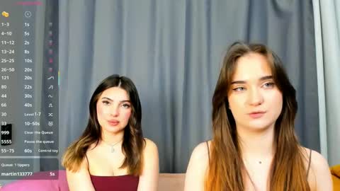 Snapshot of _teona_ann_for_you_ chatting on March 2025 10:02:01 AM Teona and Annred hair online show from March 2025 10:02:01 AM
