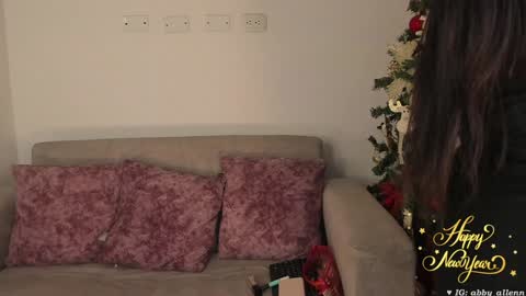 Snapshot of abbey_allen chatting on December 2024 11:39:02 PM Abbey  IG abby allenn  04 December Online at  I will be on vacation dont forget me  See you soon   online show from December 2024 11:39:02 PM