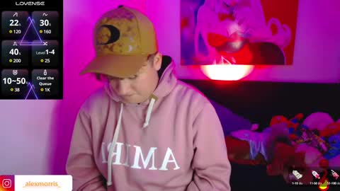 Snapshot of alexxxmorris chatting on January 2025 05:05:01 AM ALEXXX MORRIS online show from January 2025 05:05:01 AM