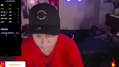 Snapshot of alexxxmorris chatting on September 2025 12:46:02 AM ALEXXX MORRIS online show from September 2025 12:46:02 AM