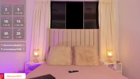 Snapshot of aliison_smith chatting on January 2026 03:10:02 AM Alisson online show from January 2026 03:10:02 AM