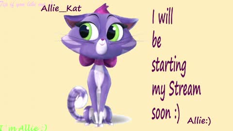 Allie online show from April 2026 02:48:02 PM