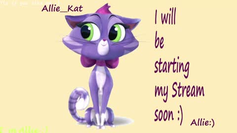Snapshot of allie__kat chatting on July 2026 02:09:02 PM Allie online show from July 2026 02:09:02 PM