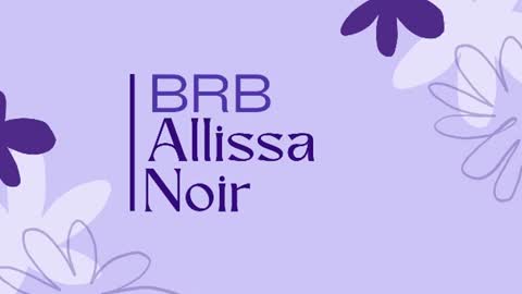 Snapshot of allissa_noir chatting on July 2026 02:07:01 AM Allissa online show from July 2026 02:07:01 AM