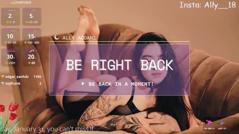 Ally  online show from January 2025 10:19:01 AM