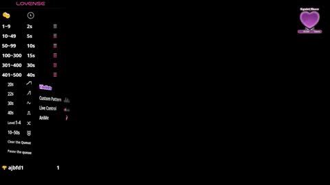 alyssia wolds online show from December 2025 12:53:01 AM