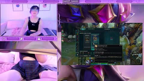 Snapshot of amy_lit chatting on February 2026 08:54:01 PM Hello I am Allison Welcome to my room and let is have a good time together whith me online show from February 2026 08:54:01 PM