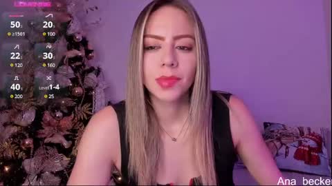 Snapshot of ana_becker1 chatting on December 2024 09:32:02 AM Ana online show from December 2024 09:32:02 AM