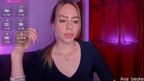 Snapshot of ana_becker1 chatting on February 2025 07:10:01 AM Ana online show from February 2025 07:10:01 AM