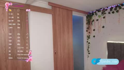 Andra de la Rosse online show from March 2026 05:21:02 AM