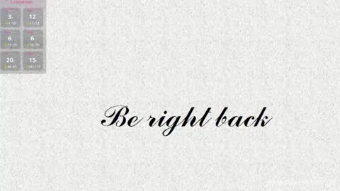 Andrea  online show from December 2024 04:38:01 PM