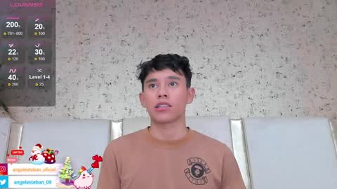 ngel Esteban  online show from January 2025 04:10:02 AM