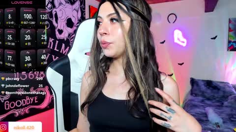 Snapshot of anni_420_ chatting on February 2025 06:08:01 AM Nikoll online show from February 2025 06:08:01 AM