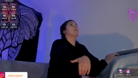 Snapshot of anny_ferrer1 chatting on February 2026 09:57:01 PM Hello Open Pvt Moans from lovense Tell me Fav 14 34 69 Especial level 34 online show from February 2026 09:57:01 PM