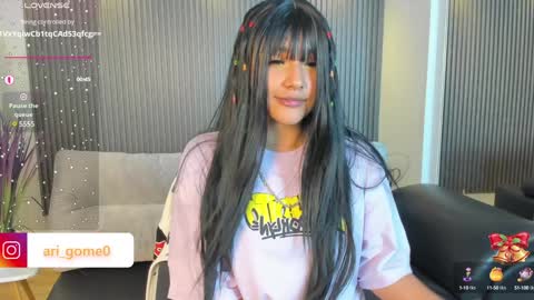 Snapshot of arigy_gomez chatting on December 2024 08:55:02 PM Arigy Everyday From 1430 to 2130 Col Time online show from December 2024 08:55:02 PM