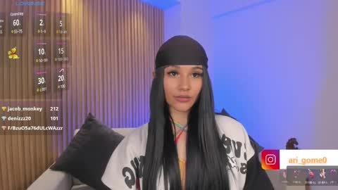Snapshot of arigy_gomez chatting on February 2025 12:09:01 AM Arigy Everyday From 1430 to 2130 Col Time online show from February 2025 12:09:01 AM