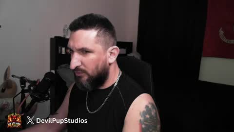 Snapshot of asanator101 chatting on June 2026 06:15:01 AM devilPup75 online show from June 2026 06:15:01 AM