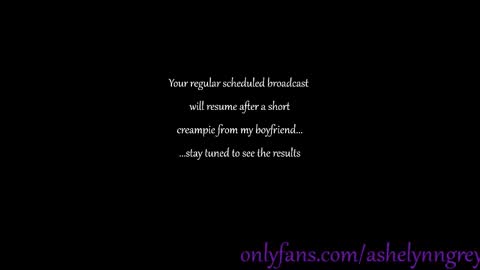 Ashelynn Grey online show from February 2025 12:01:02 PM