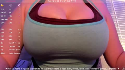 Ayana Delatorre online show from October 2025 10:55:01 PM