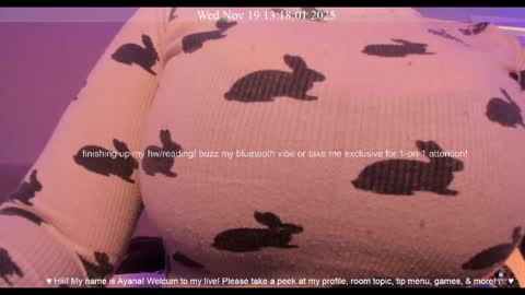 Ayana Delatorre online show from November 2025 09:15:02 PM