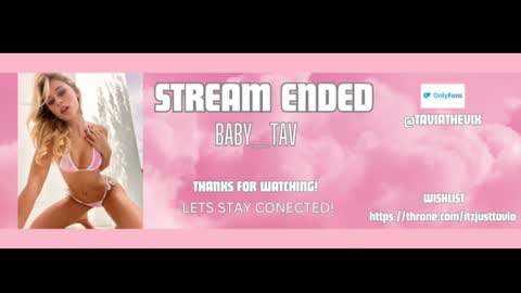 Baby Tavia online show from December 2024 07:09:02 PM