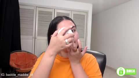 Snapshot of baddie_maddie_ chatting on October 2025 06:47:01 AM want custom text me through my snap 3 online show from October 2025 06:47:01 AM