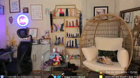 Beck the tongue online show from September 2025 10:20:01 PM