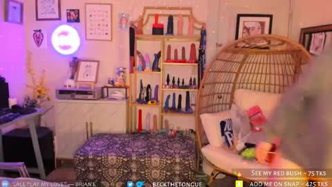 Beck the tongue online show from September 2025 10:02:01 PM