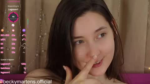 Snapshot of beckymartens chatting on June 2026 06:52:02 AM BeckyMartens come join me on while im offline here online show from June 2026 06:52:02 AM