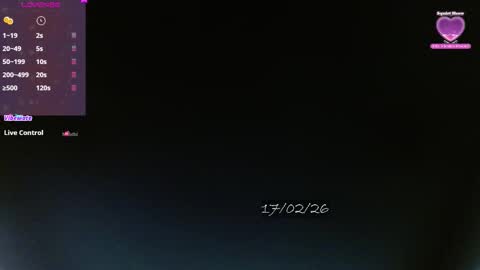   online show from February 2026 08:15:01 PM