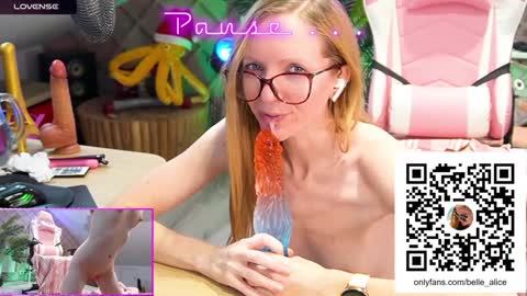 Snapshot of belle_alice chatting on December 2024 10:24:02 AM Alice online show from December 2024 10:24:02 AM