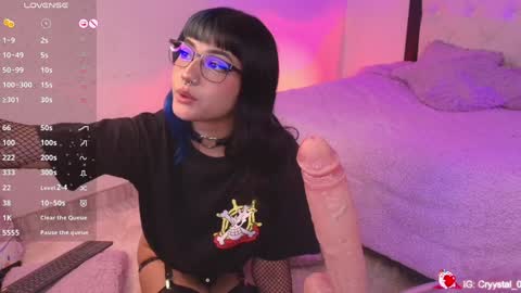 Snapshot of black_cryystal chatting on February 2025 02:10:01 PM Crystal3 online show from February 2025 02:10:01 PM