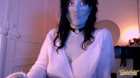 Snapshot of bleu_belladone chatting on January 2025 01:43:02 AM Cassandre online show from January 2025 01:43:02 AM