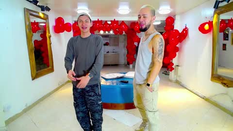 THOMAS AND DAMIAND online show from January 2025 04:13:01 AM