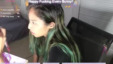 Snapshot of bunnycheekz chatting on December 2024 05:09:02 AM Tokki bunny online show from December 2024 05:09:02 AM