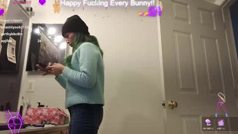 Snapshot of bunnycheekz chatting on January 2025 11:43:01 PM Tokki bunny online show from January 2025 11:43:01 PM