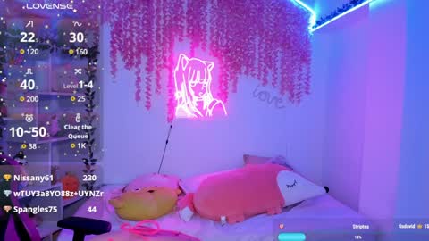 Snapshot of cat_kitty18 chatting on January 2025 12:38:01 AM Lorena Saenz online show from January 2025 12:38:01 AM