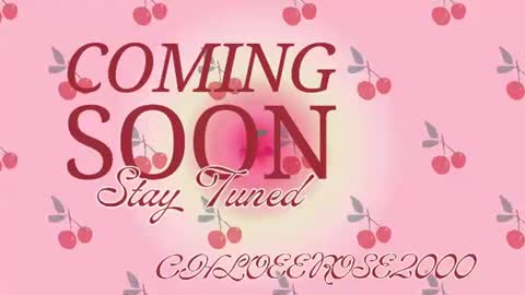 ChloeeRose online show from July 2026 10:20:01 AM