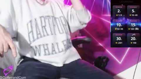 CoffeeandCum online show from September 2025 11:30:01 PM