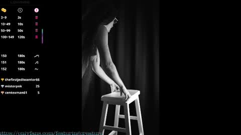 Snapshot of creature_marie chatting on June 2026 02:14:02 AM Creature Marie online show from June 2026 02:14:02 AM