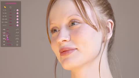 Snapshot of cute_shine chatting on March 2025 10:20:02 AM  Hey im Kristina Thank you for your support  online show from March 2025 10:20:02 AM