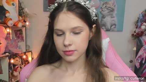 Snapshot of cutierori chatting on January 2025 07:11:01 AM Rori  Instagram cutierori  online show from January 2025 07:11:01 AM