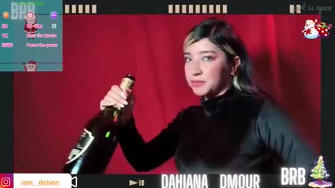 Dahiana  online show from December 2025 12:03:02 PM