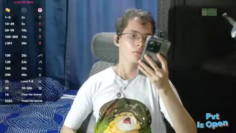 Snapshot of david_colombian chatting on July 2026 12:58:02 AM ProgrammerBoy online show from July 2026 12:58:02 AM