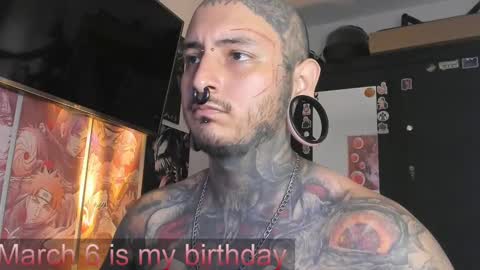 Snapshot of death_ink666 chatting on March 2025 06:00:02 PM online show from March 2025 06:00:02 PM