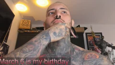 Snapshot of death_ink666 chatting on March 2025 06:30:01 PM online show from March 2025 06:30:01 PM