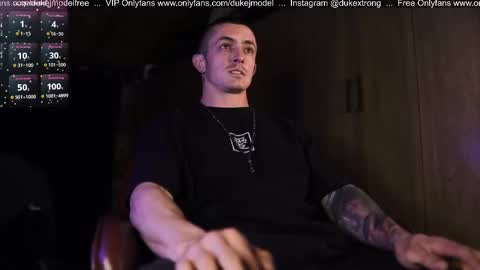 Snapshot of duke_j chatting on March 2025 02:50:01 AM DUKE J online show from March 2025 02:50:01 AM