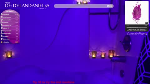 Dylan Daniel 7.8 online show from December 2024 09:39:02 AM