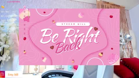 Snapshot of emily_hill___ chatting on March 2025 04:04:01 AM EMILY Monday 5-2 am From Tuesday to Friday5-1 am Colombia time online show from March 2025 04:04:01 AM