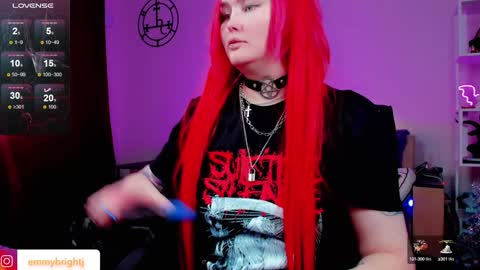 Snapshot of emmybrightj_ chatting on January 2025 01:42:02 AM Emmy Bright     50  online show from January 2025 01:42:02 AM